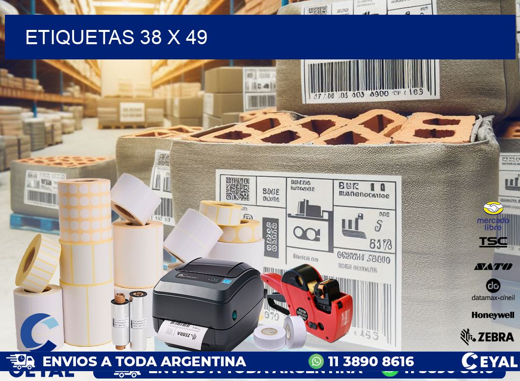 ETIQUETAS 38 x 49
