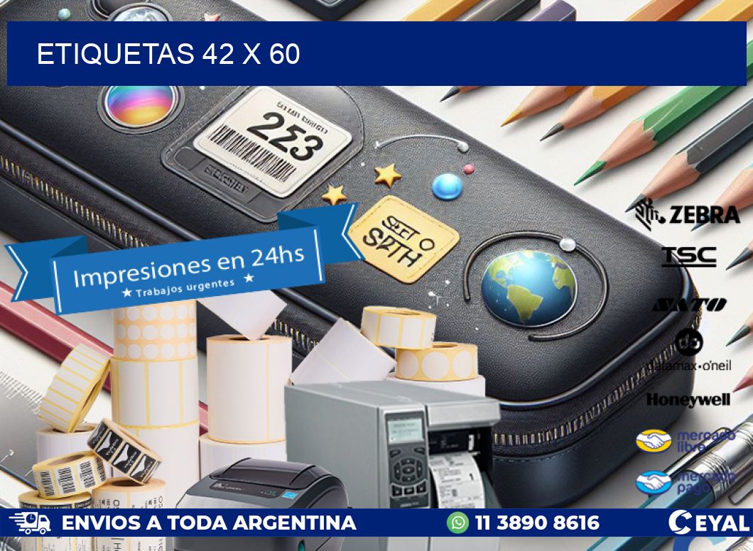 ETIQUETAS 42 x 60