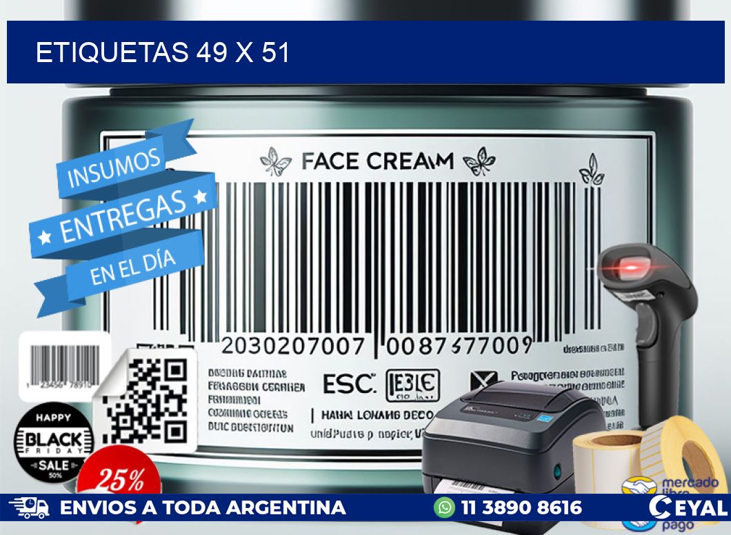 ETIQUETAS 49 x 51