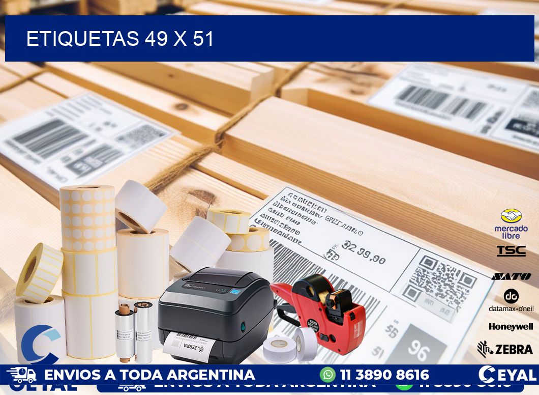 ETIQUETAS 49 x 51