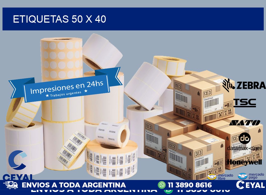 ETIQUETAS 50 x 40