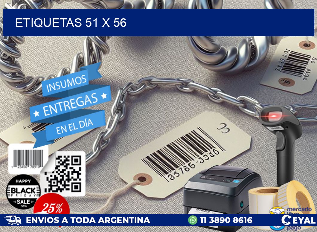 ETIQUETAS 51 x 56