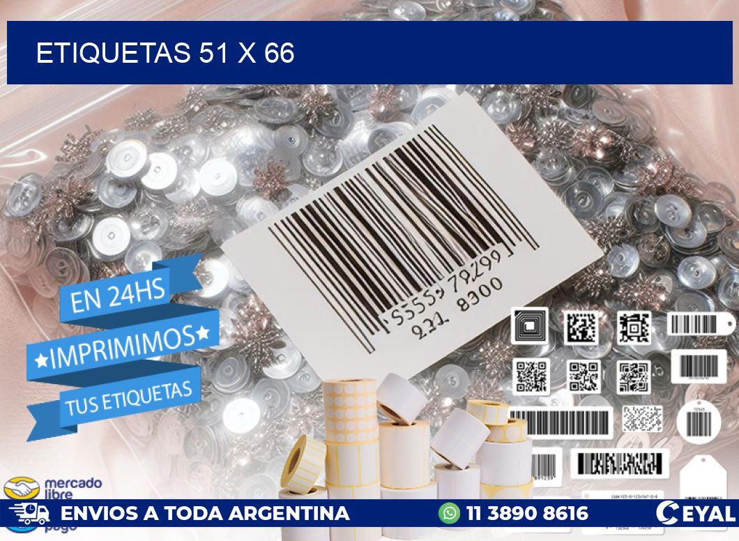 ETIQUETAS 51 x 66