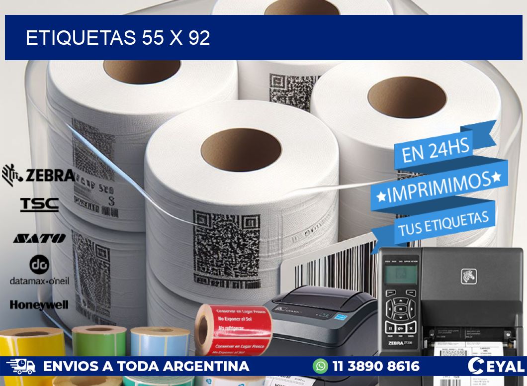 ETIQUETAS 55 x 92