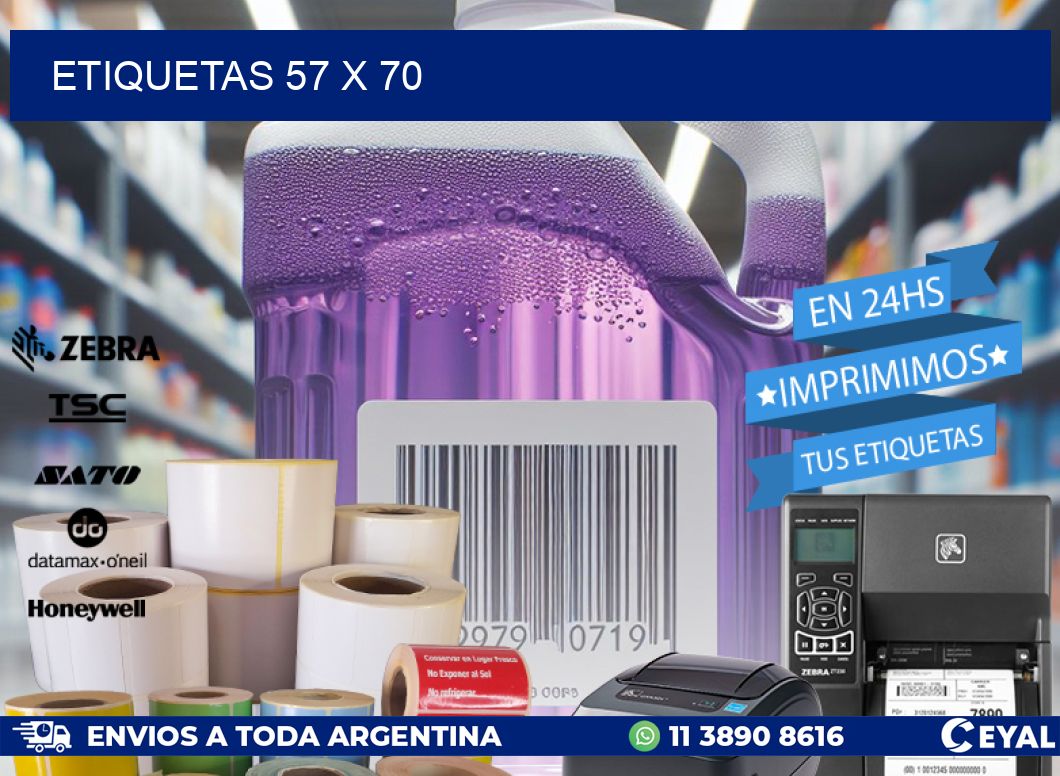 ETIQUETAS 57 x 70