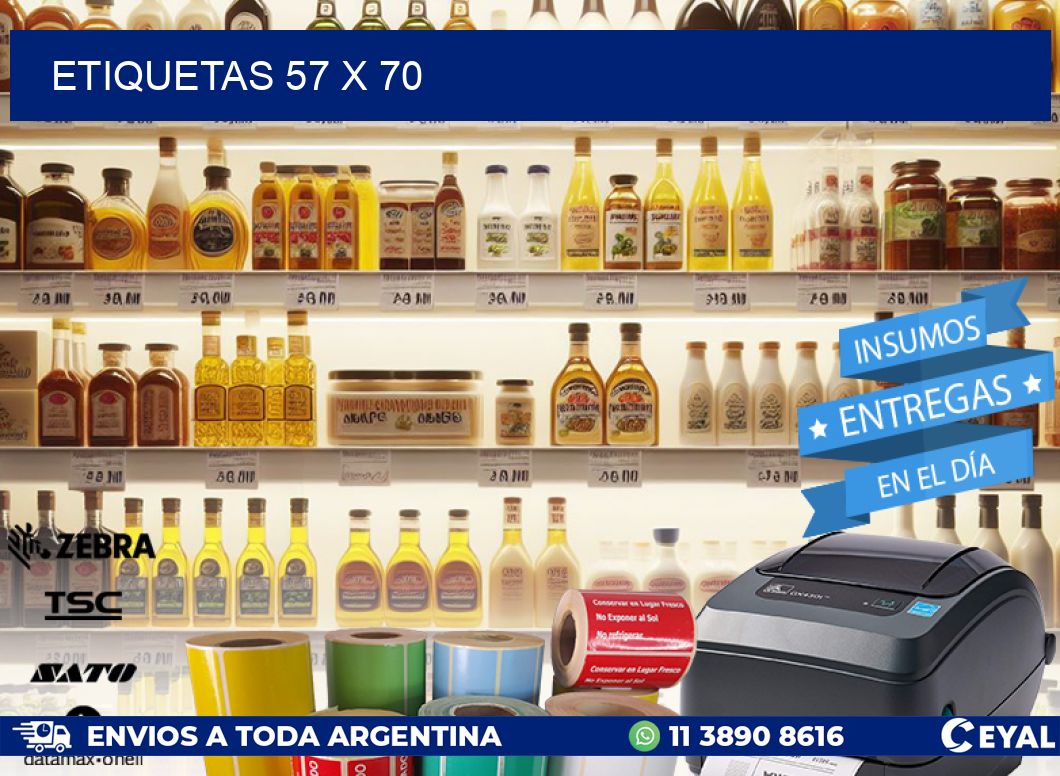 ETIQUETAS 57 x 70