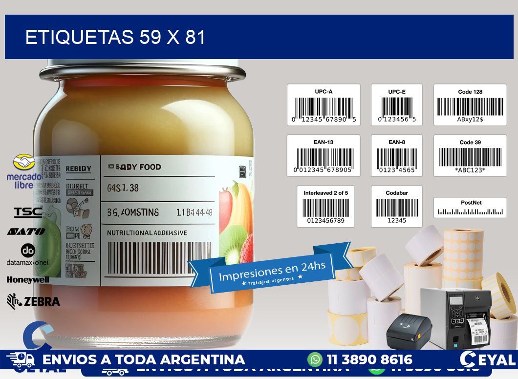 ETIQUETAS 59 x 81
