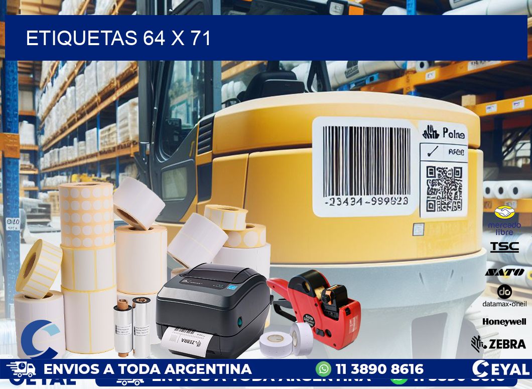 ETIQUETAS 64 x 71