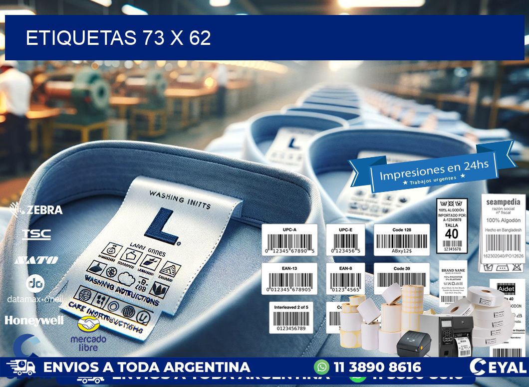 ETIQUETAS 73 x 62