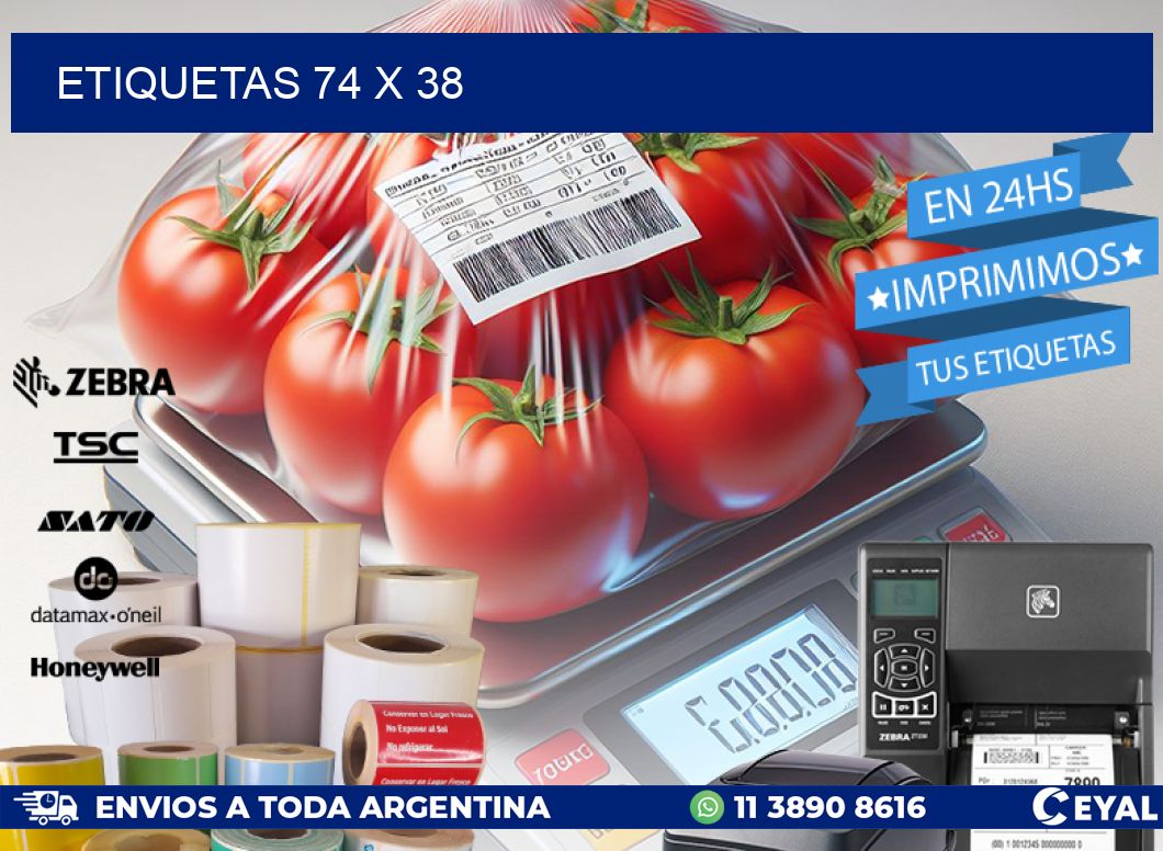 ETIQUETAS 74 x 38
