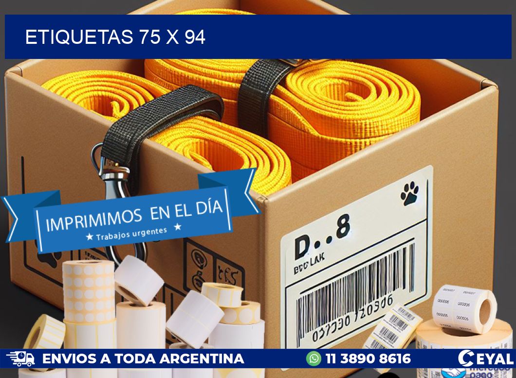 ETIQUETAS 75 x 94