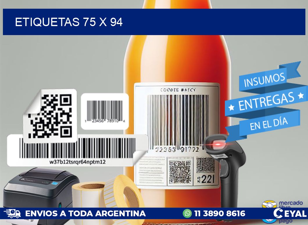 ETIQUETAS 75 x 94