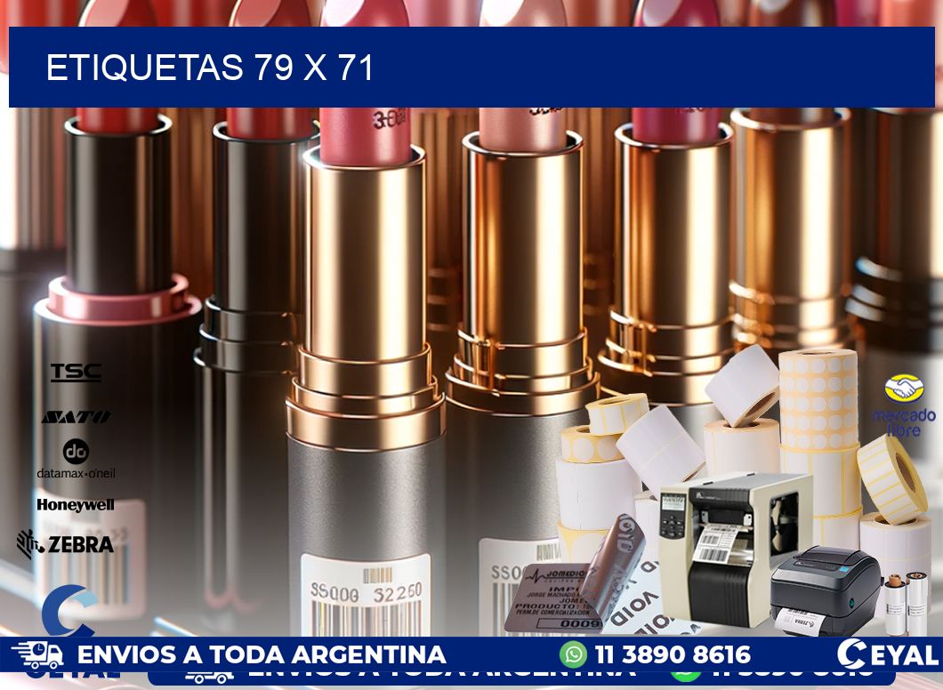 ETIQUETAS 79 x 71