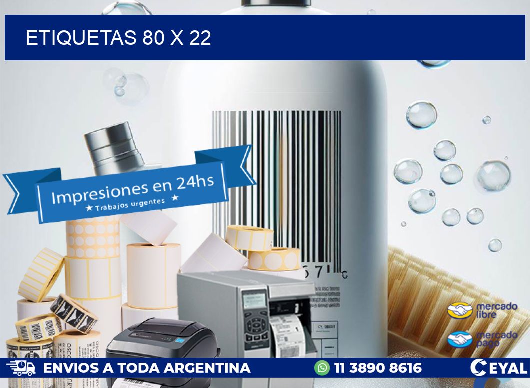 ETIQUETAS 80 x 22