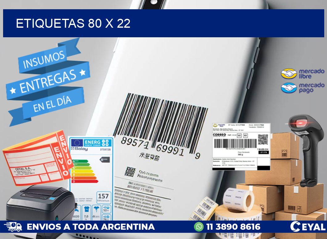 ETIQUETAS 80 x 22