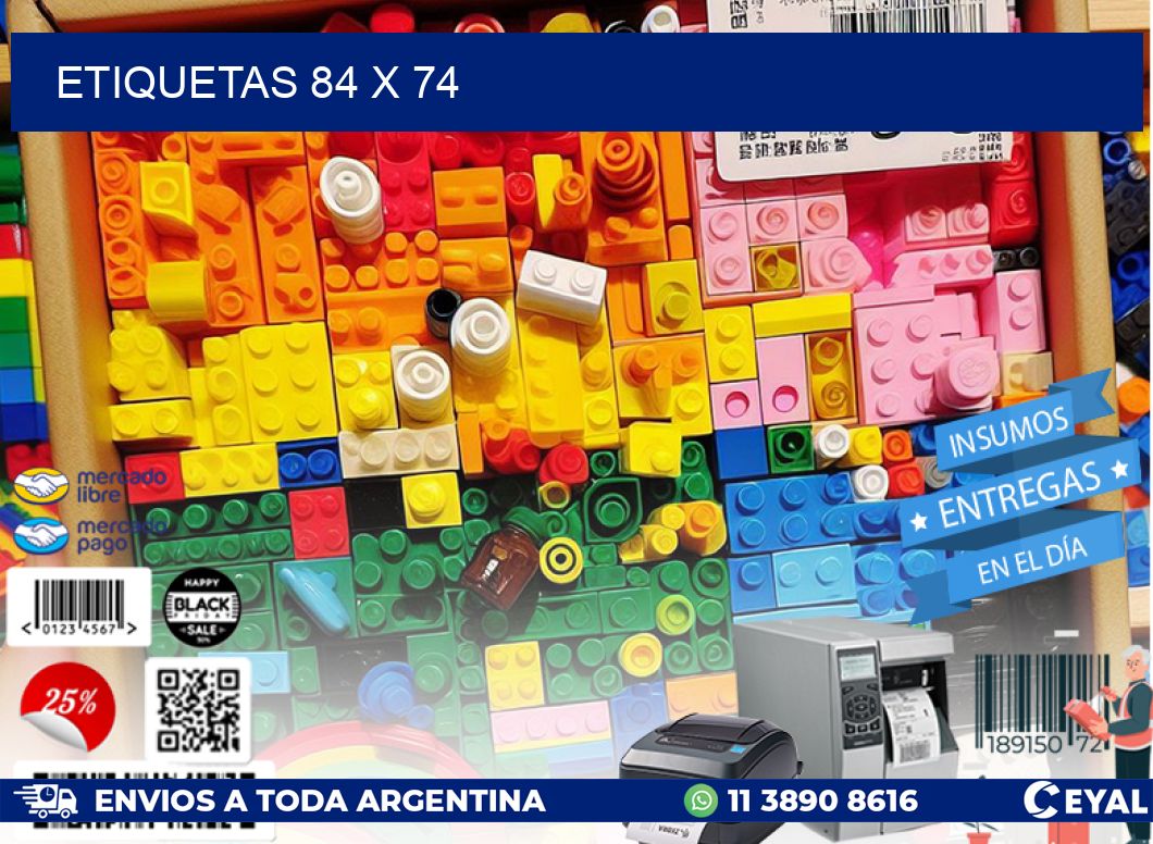 ETIQUETAS 84 x 74
