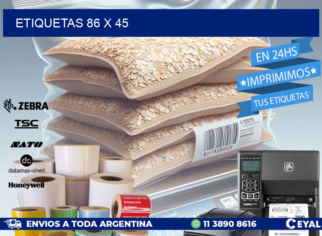 ETIQUETAS 86 x 45