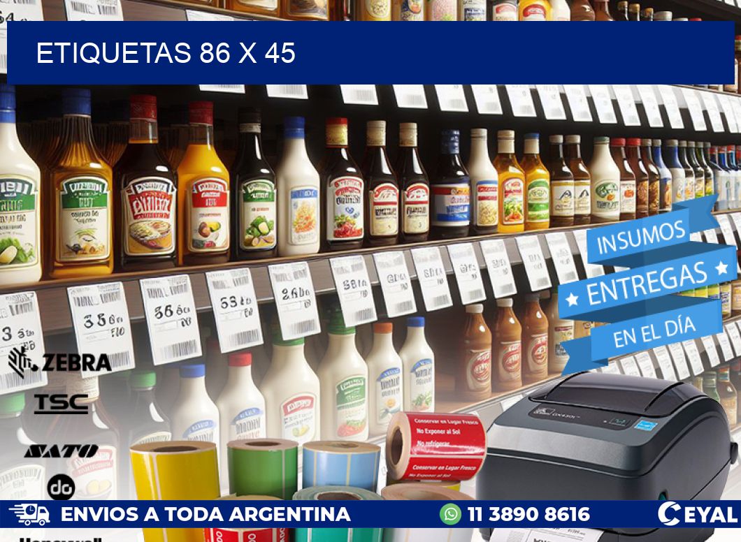 ETIQUETAS 86 x 45