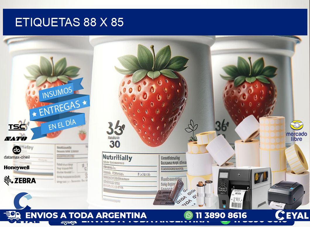 ETIQUETAS 88 x 85