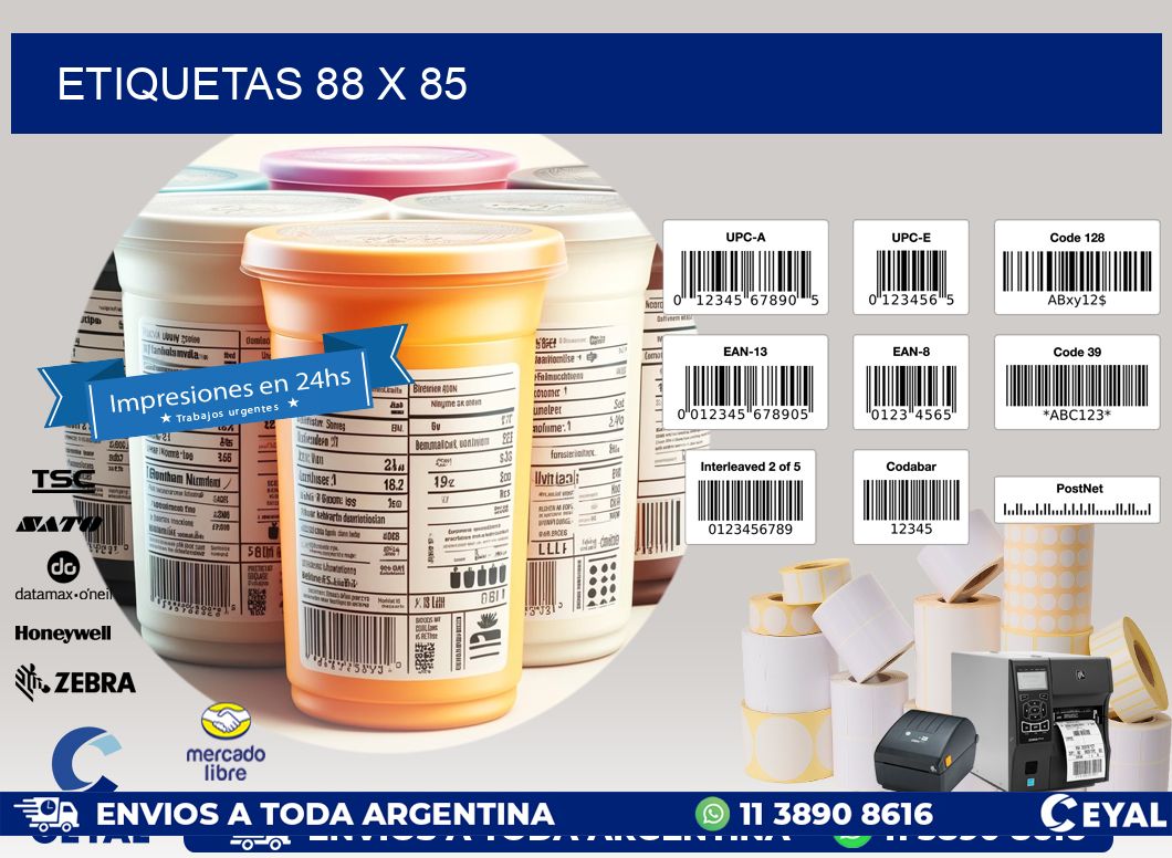 ETIQUETAS 88 x 85