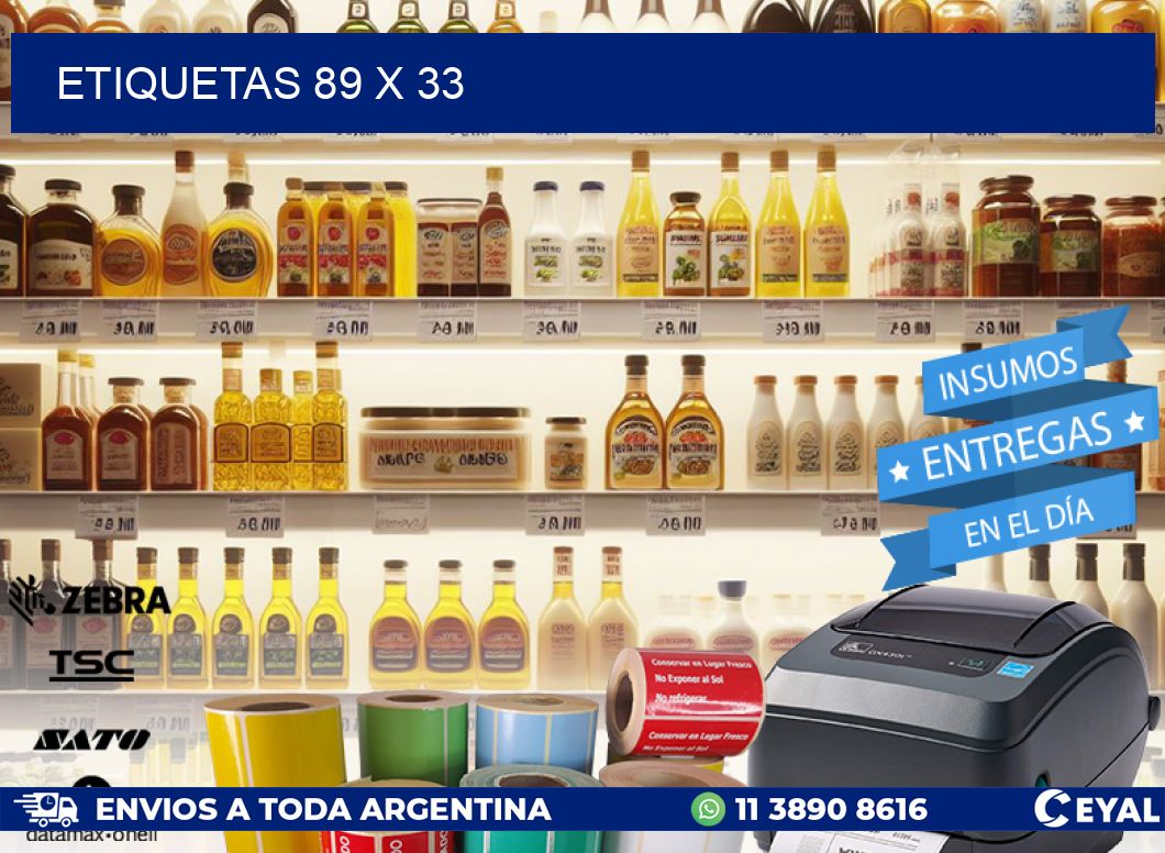 ETIQUETAS 89 x 33