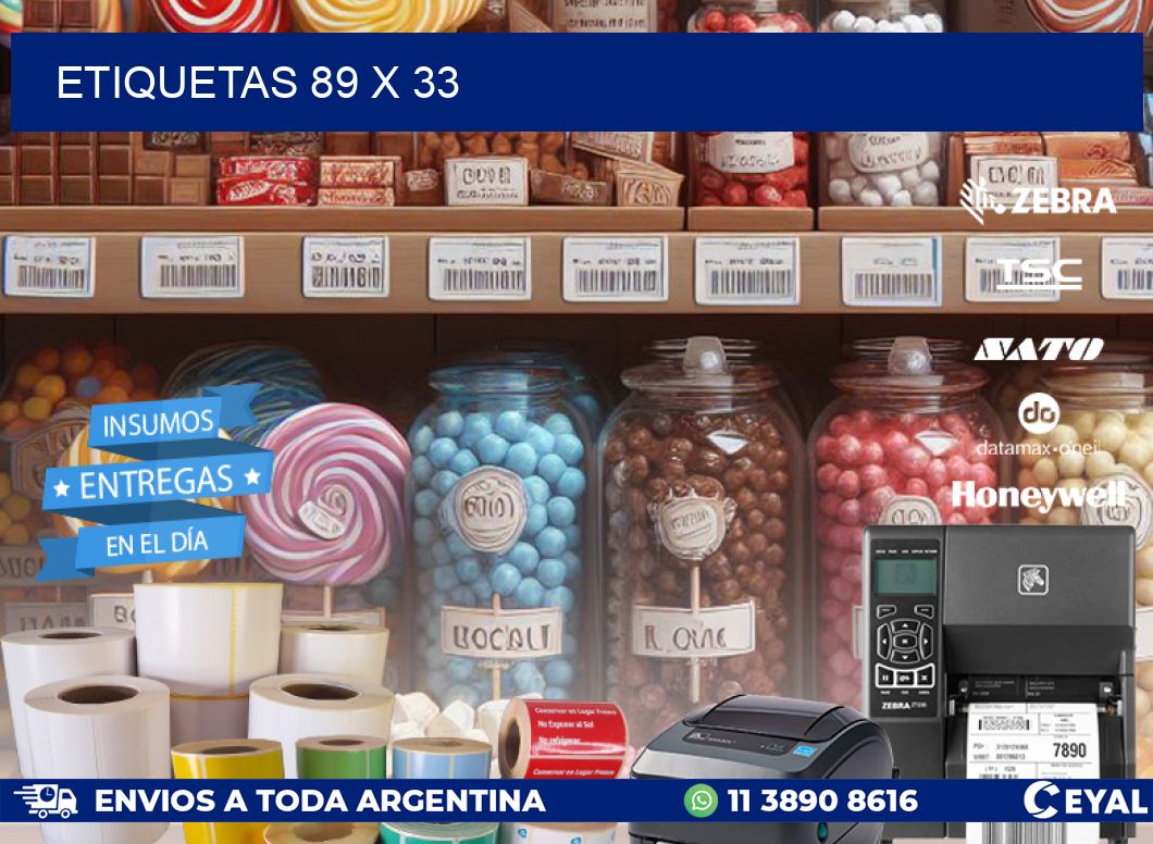 ETIQUETAS 89 x 33