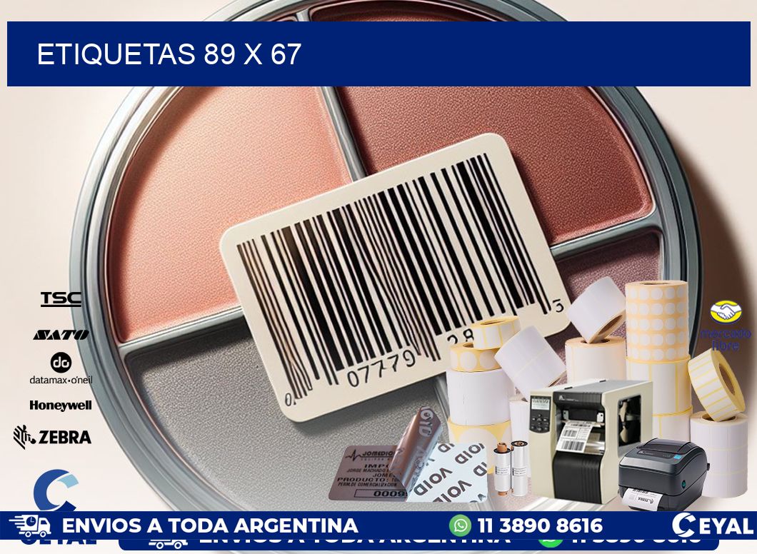 ETIQUETAS 89 x 67
