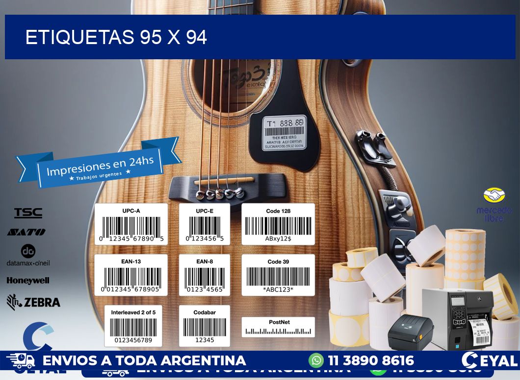 ETIQUETAS 95 x 94