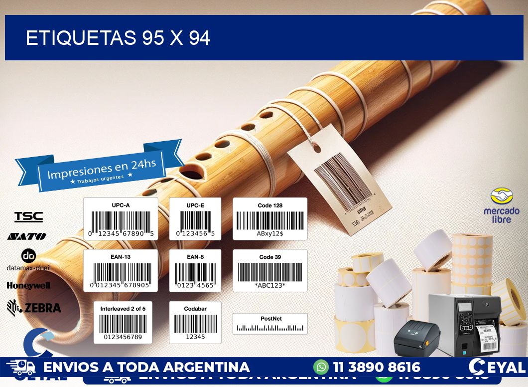 ETIQUETAS 95 x 94