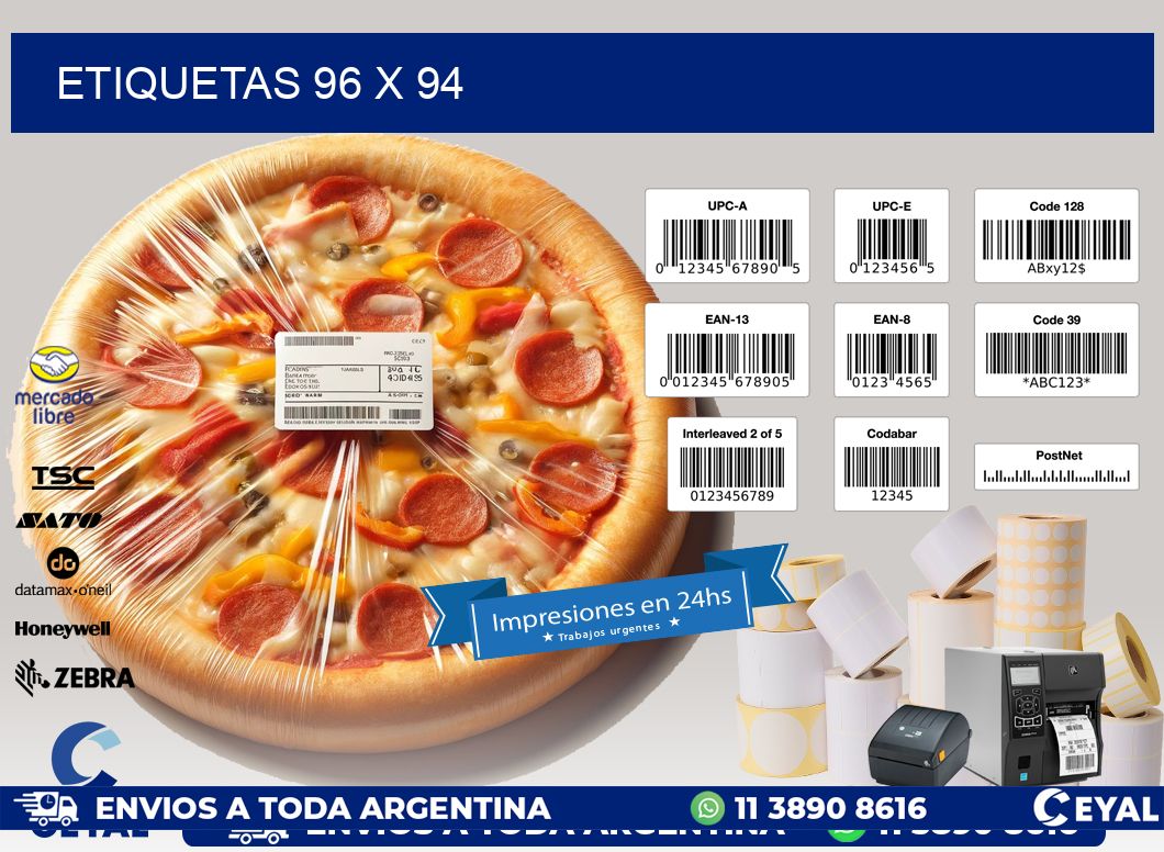 ETIQUETAS 96 x 94