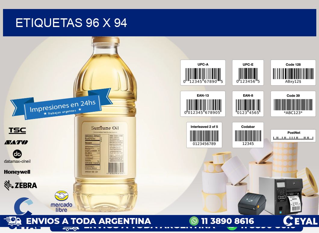ETIQUETAS 96 x 94