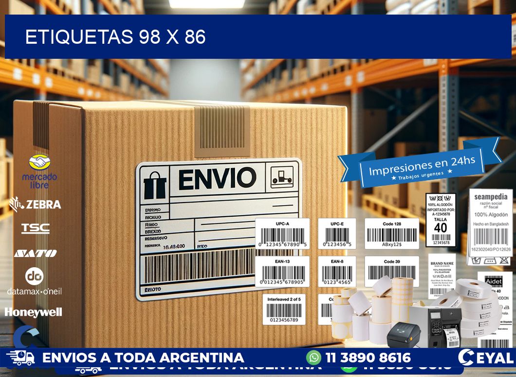 ETIQUETAS 98 x 86