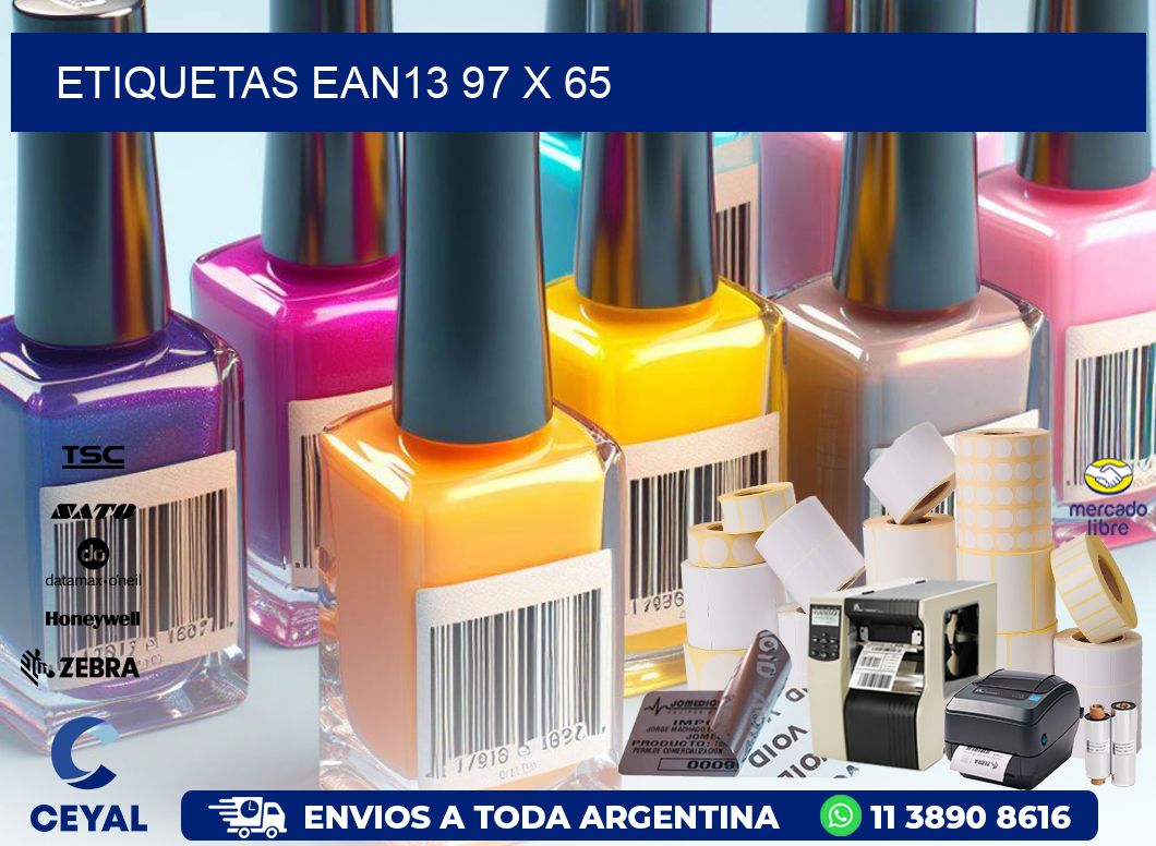 ETIQUETAS EAN13 97 x 65