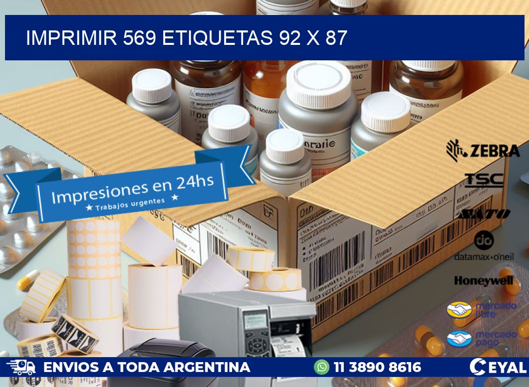 IMPRIMIR 569 ETIQUETAS 92 x 87