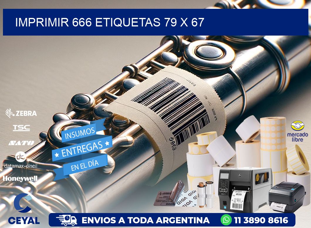 IMPRIMIR 666 ETIQUETAS 79 x 67