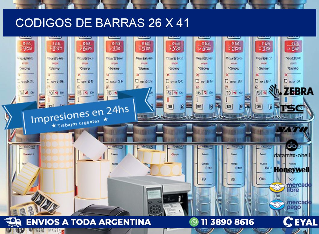 codigos de barras 26 x 41