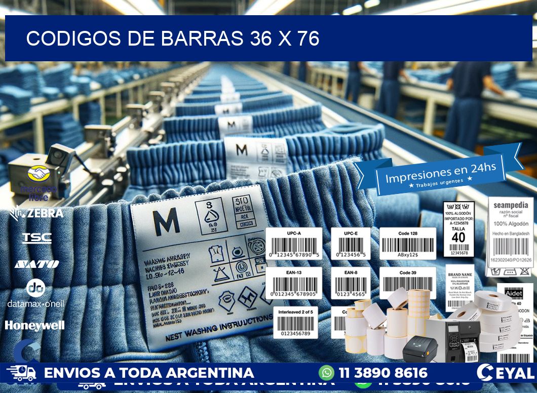 codigos de barras 36 x 76