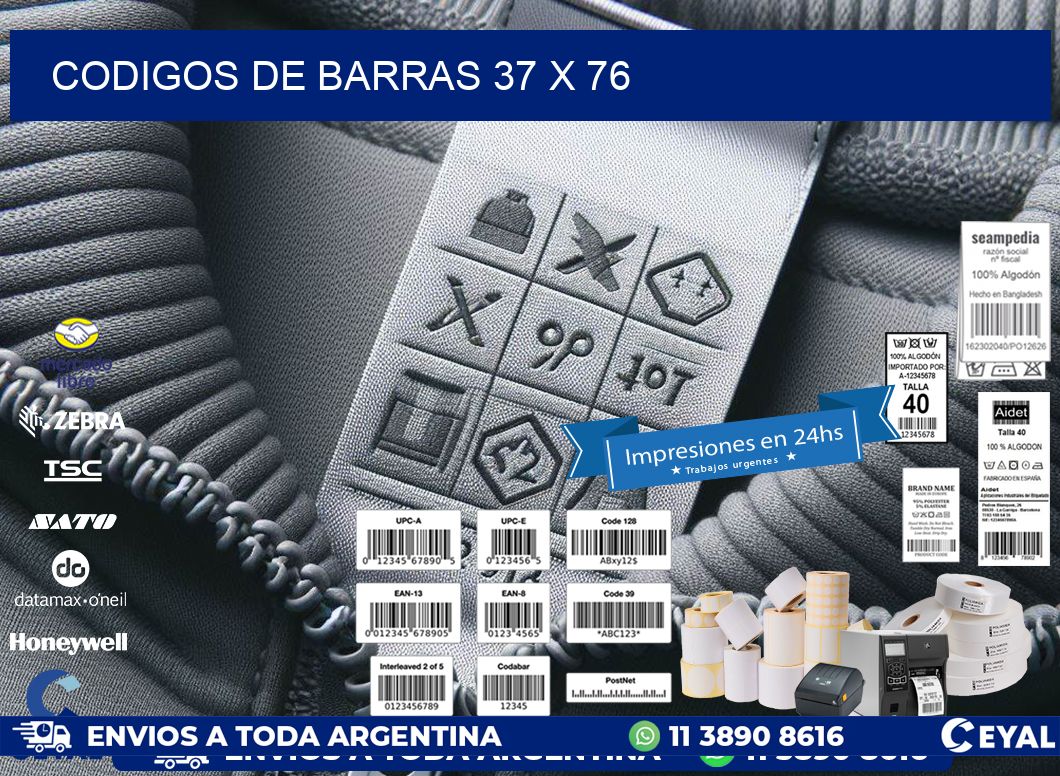 codigos de barras 37 x 76
