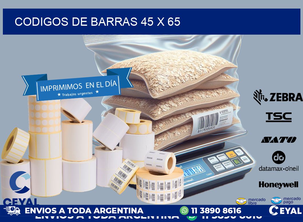 codigos de barras 45 x 65