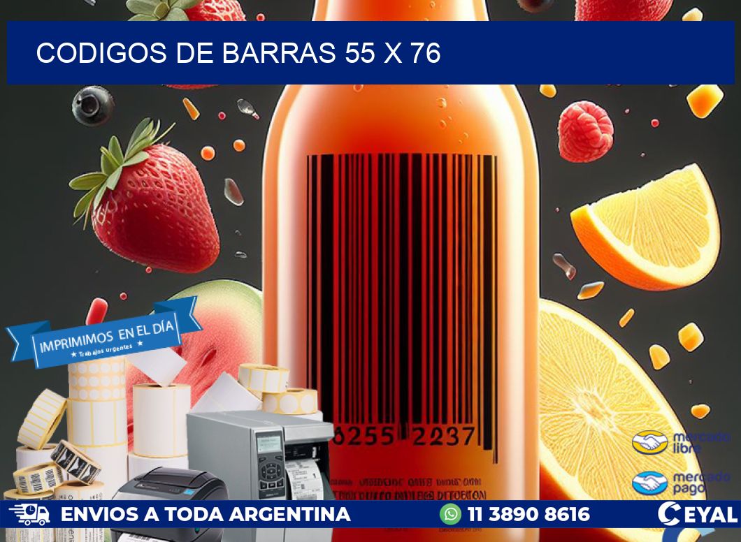 codigos de barras 55 x 76