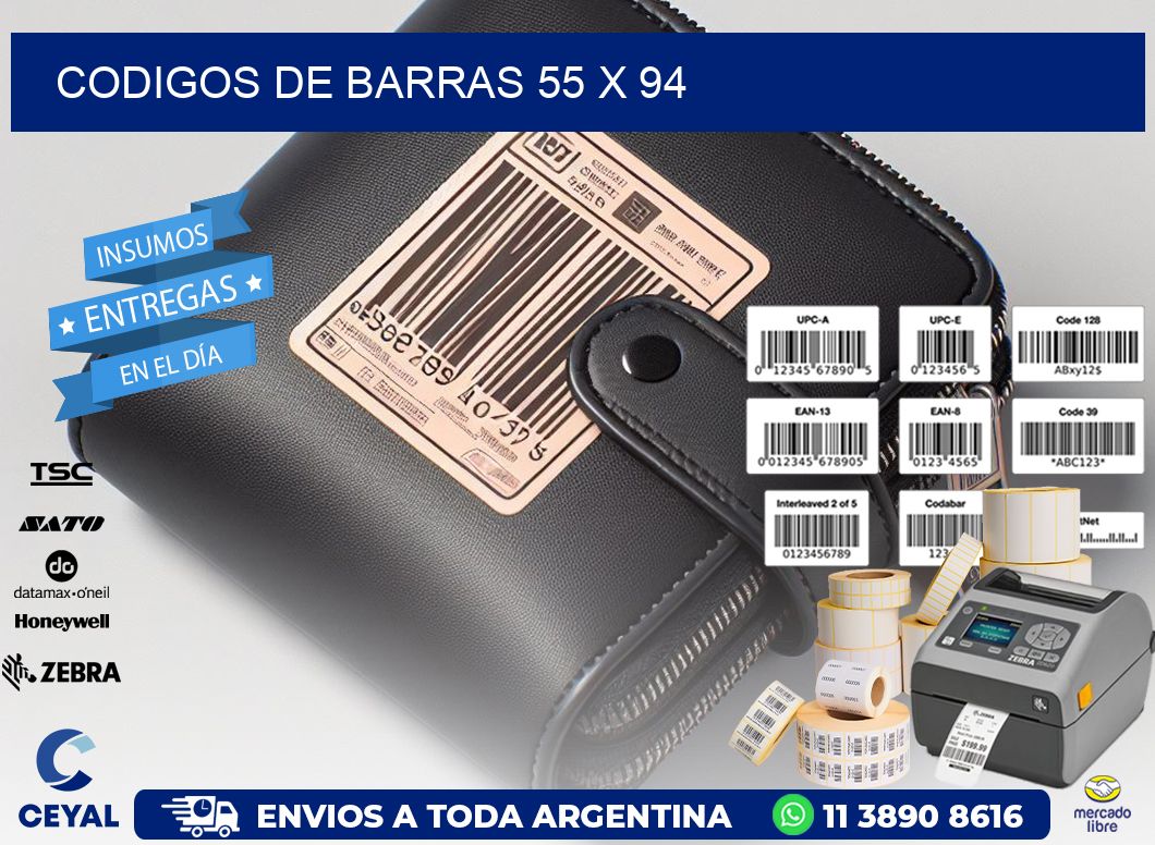codigos de barras 55 x 94