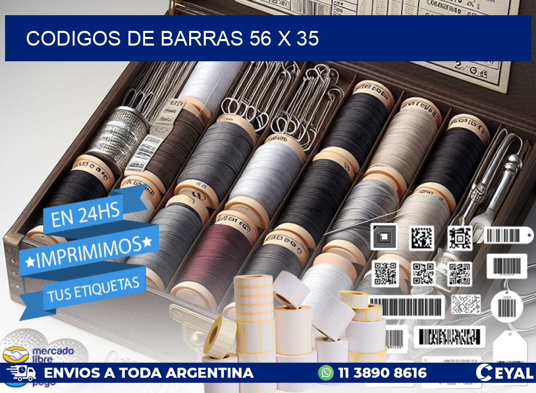 codigos de barras 56 x 35