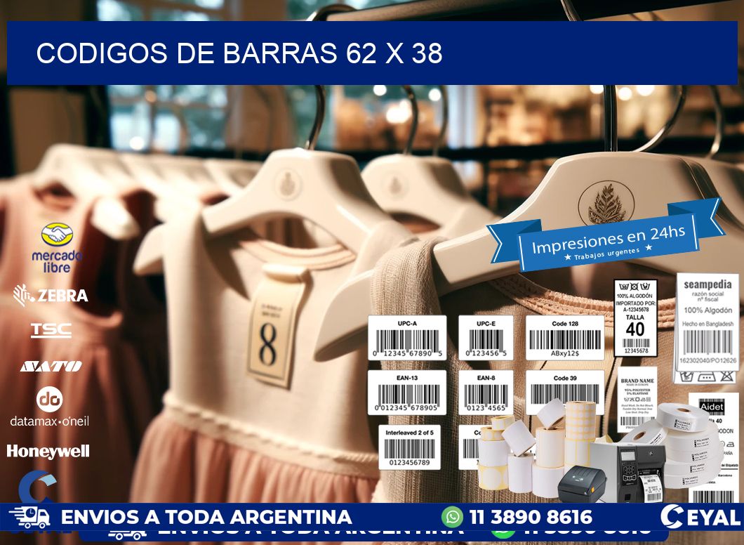 codigos de barras 62 x 38