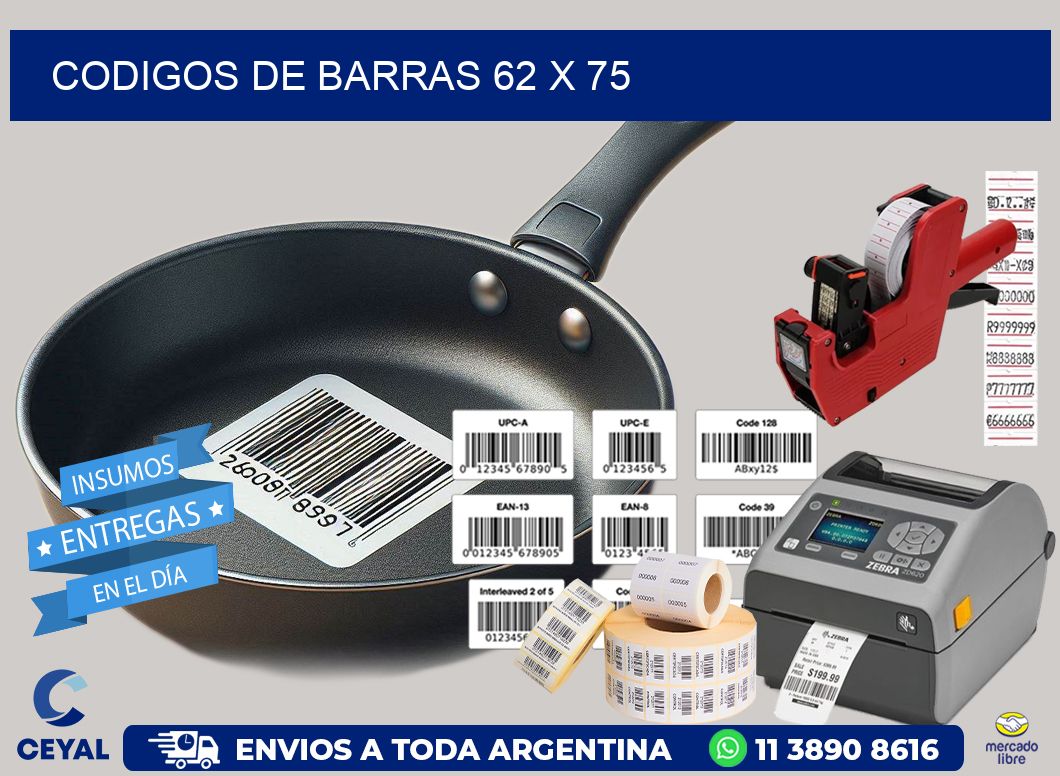 codigos de barras 62 x 75