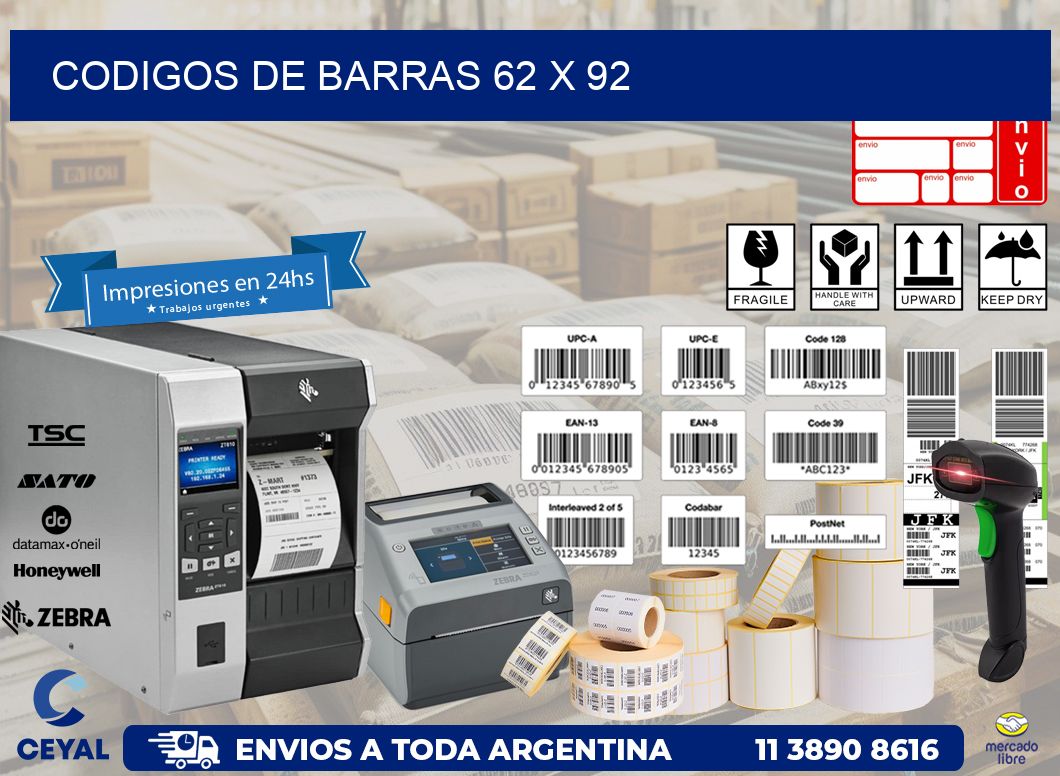 codigos de barras 62 x 92