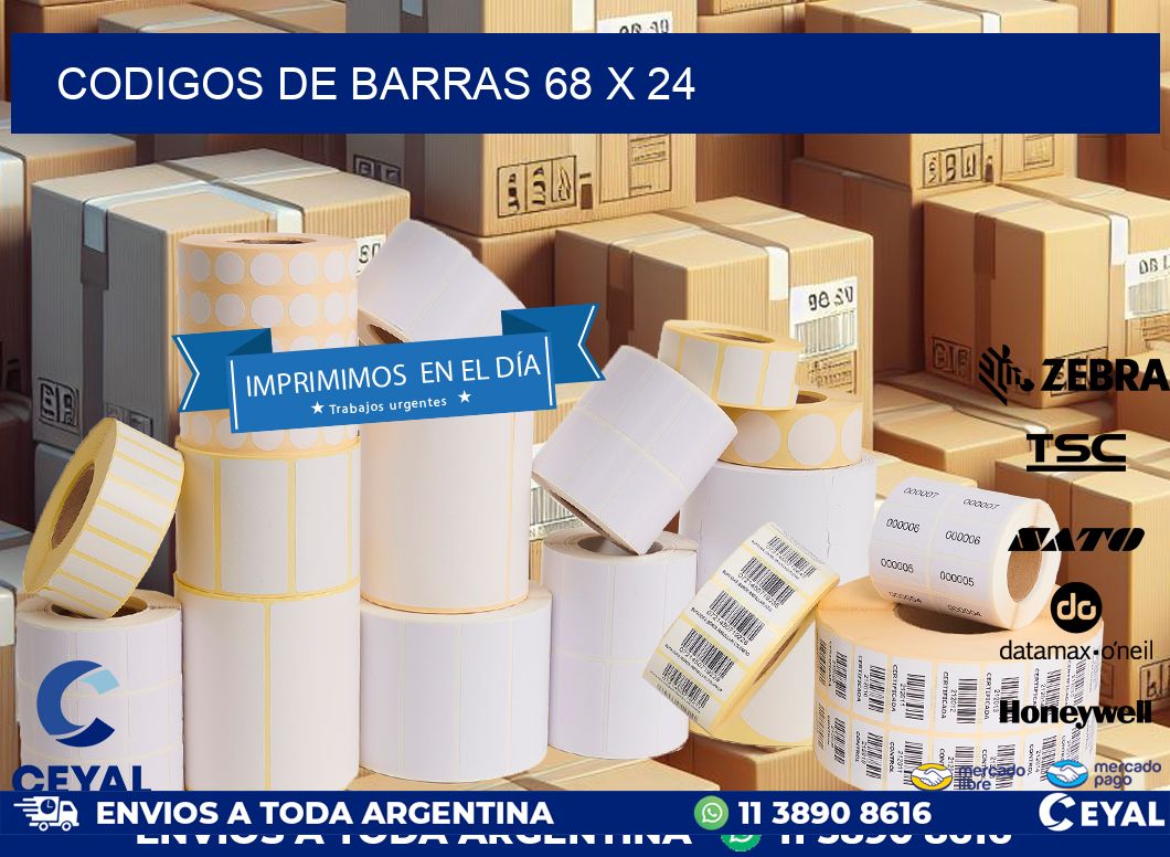 codigos de barras 68 x 24
