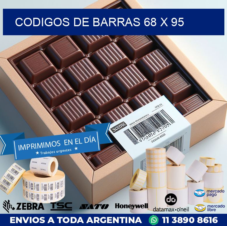 codigos de barras 68 x 95