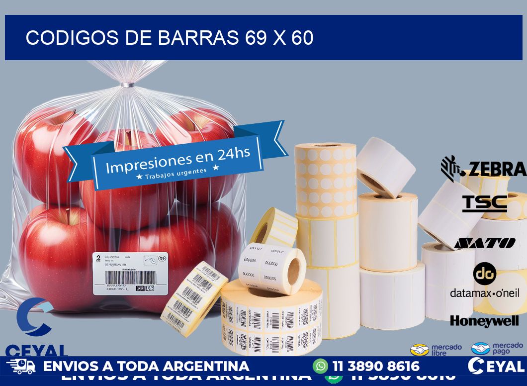codigos de barras 69 x 60