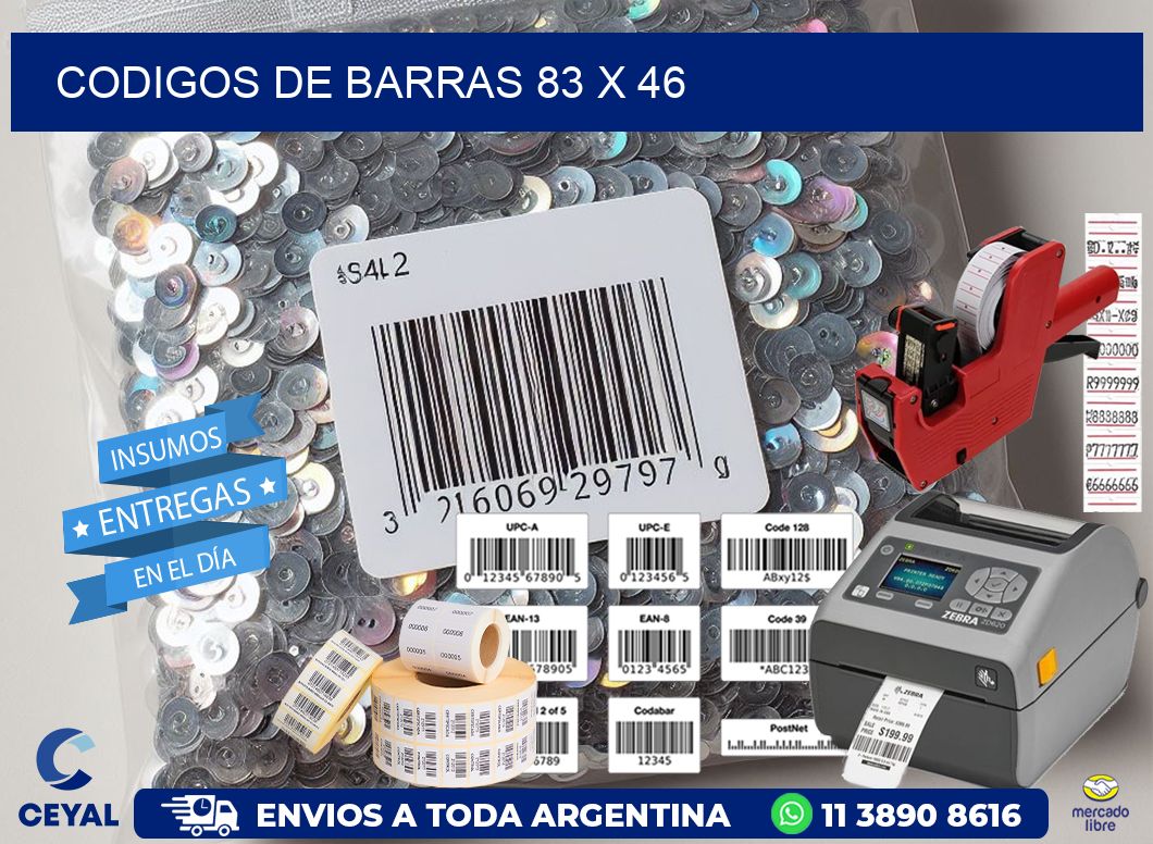 codigos de barras 83 x 46