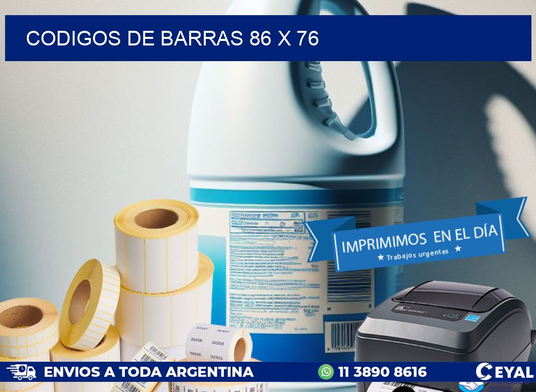 codigos de barras 86 x 76